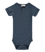 MarMar Copenhagen Babykleding Body Short Sleeve Modal Donkerblauw