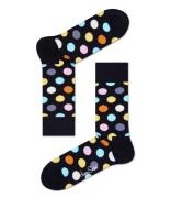 Happy Socks Sokken Big Dot Sock Zwart