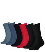 Tommy Hilfiger Sokken Children Sock Basic 6P Zwart