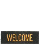 Present Time Decoratieve objecten Door Mat Welcome Coir Goudkleurig