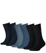 Tommy Hilfiger Sokken Children Sock Basic 6P Blauw