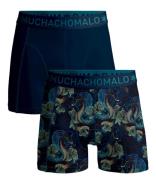 Muchachomalo Boxershorts Men 2-pack Boxer Shorts print/solid Blauw