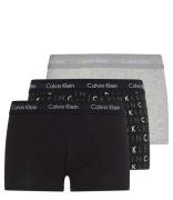 Calvin Klein Boxershorts 3P Low Rise Trunk Superblack