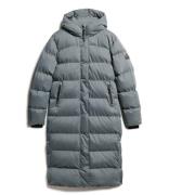 Microfibre Longline Puffer Jacket