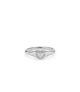 Ring With Heart And Structure 124116S