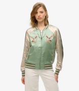 Suikajan Embroidered Bomber