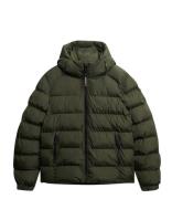 Hooded Sports Puffer Jacket