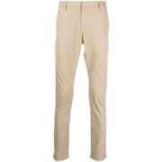 Chino Broeken, 019 Broeken Dondup , Beige , Heren