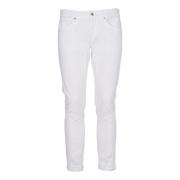 Slim-fit Jeans voor Heren Dondup , White , Heren