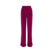 Paarse polyester broek Andamane , Red , Dames