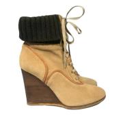 Pre-owned Laarzen Chloé Pre-owned , Beige , Dames