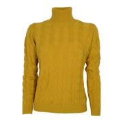 Coltrui Cashmere Company , Yellow , Dames