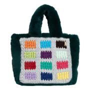 Handbags La Milanesa , Green , Dames