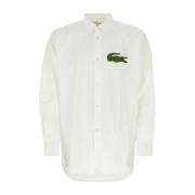 Witte Poplin Overhemd - Klassieke Stijl Comme des Garçons , White , He...