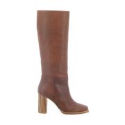 Cognac Selina W23 Damesschoenen Atelier Content , Brown , Dames