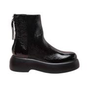 Boots in rounded end AGL , Black , Dames
