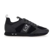 Zwarte Sneakers voor Heren Emporio Armani EA7 , Black , Heren