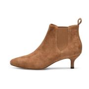 Saga Chelsea Boot Suède - TAN Shoe the Bear , Brown , Dames