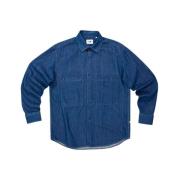 Casual overhemd Nn07 , Blue , Heren