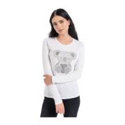 Longsleeve tops Liu Jo , White , Dames