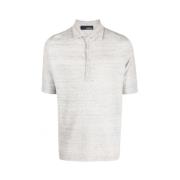 Polo Shirt Lardini , Gray , Heren