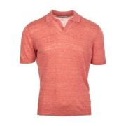 Polo Shirts Gran Sasso , Pink , Heren