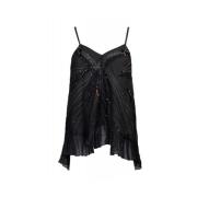 Sleeveless Tops Mes Demoiselles , Black , Dames