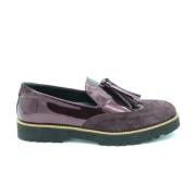 Stijlvolle Loafer Mocassins voor Dames Hogan , Purple , Dames