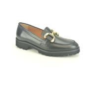 Zwart Moccassin +Gar. DZ Jhay , Black , Dames