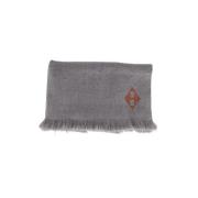 Pre-owned Wool scarves Hermès Vintage , Gray , Dames