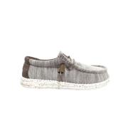 Stijlvolle Sailor Schoenen voor Mannen Hey Dude , Gray , Heren