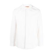 Khaki Bufalcana Shirt Barena Venezia , White , Heren