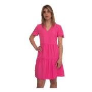 Riviera Cotton dress Pennyblack , Pink , Dames