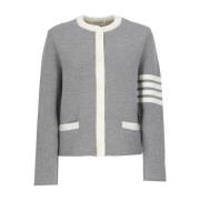 Cardigan Thom Browne , Gray , Dames