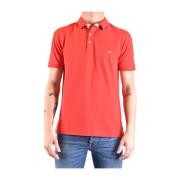 Poloshirt Fay , Red , Heren