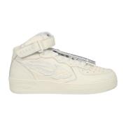 Witte Leren Sneakers voor Heren Enterprise Japan , White , Heren