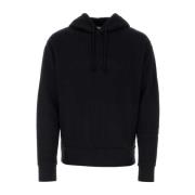 Zwarte katoenen sweatshirt - Klassieke stijl JW Anderson , Black , Her...