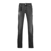 Trousers Incotex , Gray , Heren