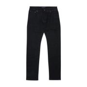 Zwarte jeans met 5 pocket Brooks Brothers , Black , Heren