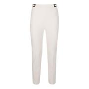 Slim-fit Trousers Elisabetta Franchi , Beige , Dames