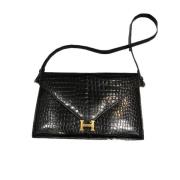 Tweedehands schoudertas Hermès Vintage , Black , Dames