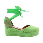 Peep Toe / Peep Heel Viguera , Green , Dames