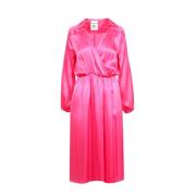 Midi Dresses Semicouture , Pink , Dames