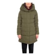 Groene Puffy Prescot Parka Woolrich , Green , Dames