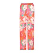 Msgm Trousers Red Msgm , Red , Dames