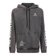 Sportieve Grijze Sweatshirt met Capuchon en Logo Print Mauna Kea , Gra...