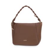 Leren Hobo Tas Liu Jo , Brown , Dames