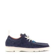 Laced Shoes Panchic , Blue , Heren