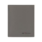 Walletkalfsleer Kiton , Gray , Heren