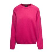 Truien met ronde hals A.p.c. , Pink , Dames